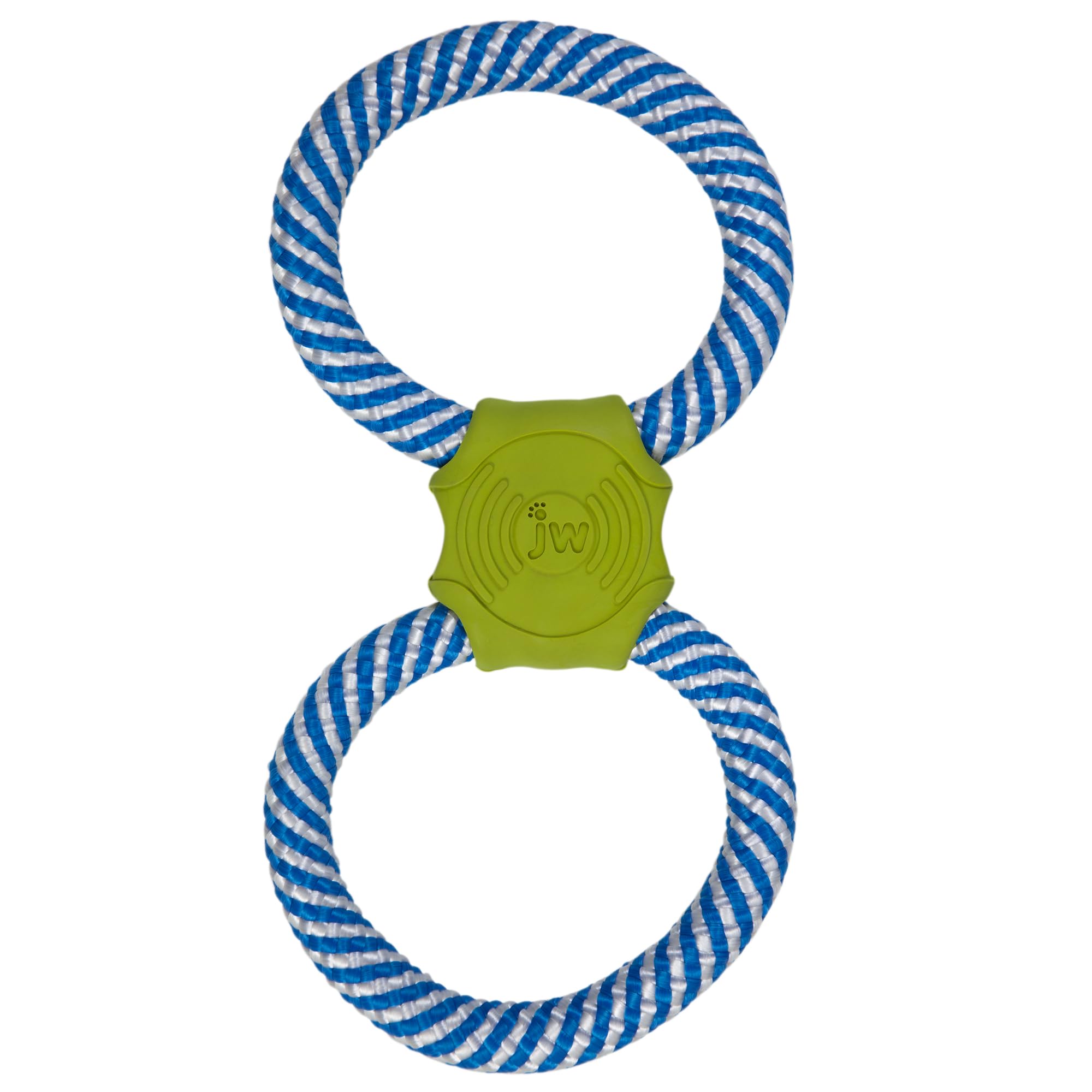 JW Pet Giggle TUG Interactive Dog Toy - Squeaky Plush Rope for Playful Puppies & Dogs - Perfect for Fetch, Tug-of-War & Indoor/Outdoor Playtime