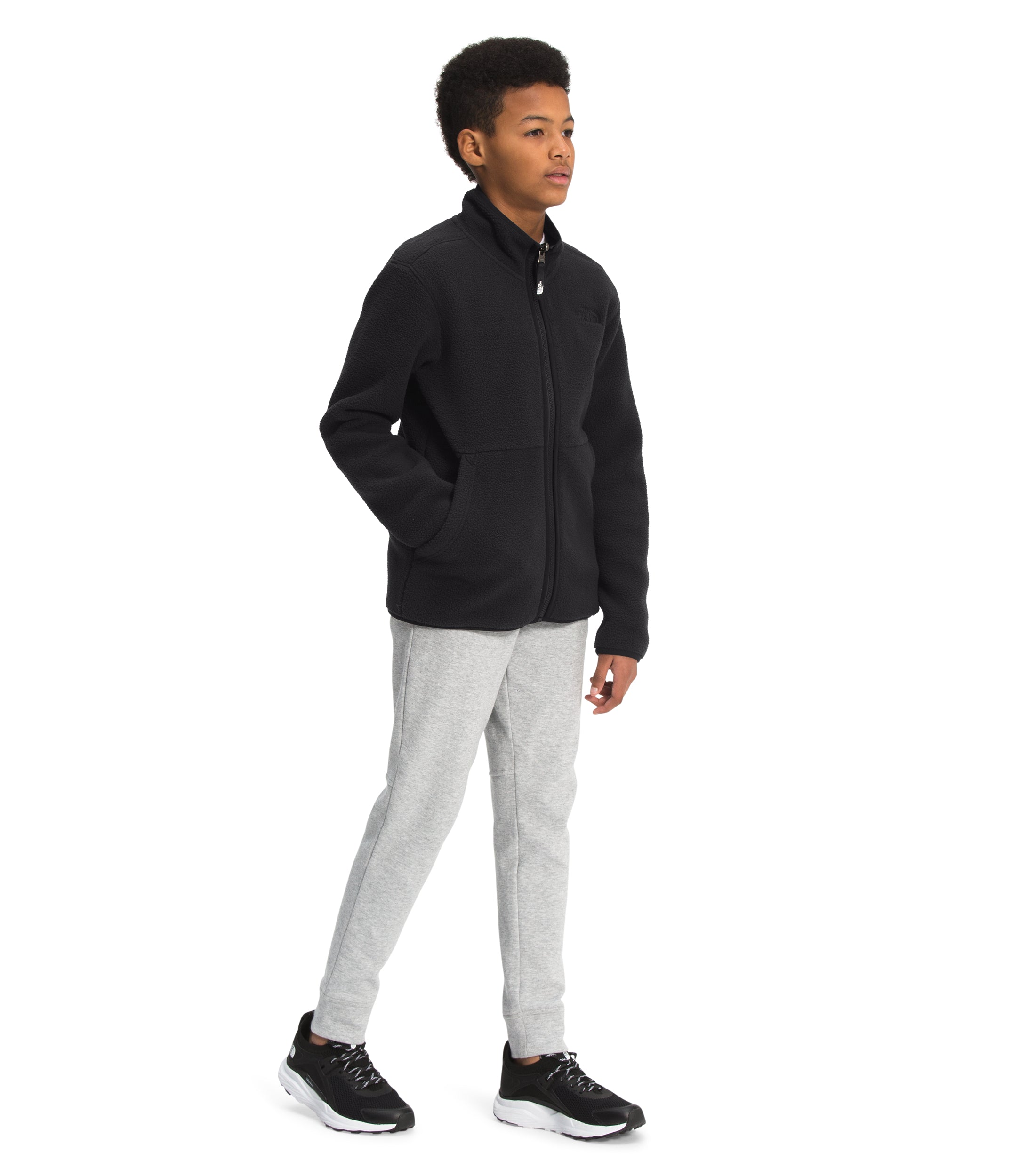 Boys' Carbondale Fleece Jacket - Warm & Cozy Winter Outerwear for Kids | NF0A5A2K | Perfect for School, Outdoor Play & Cold Weather Activities