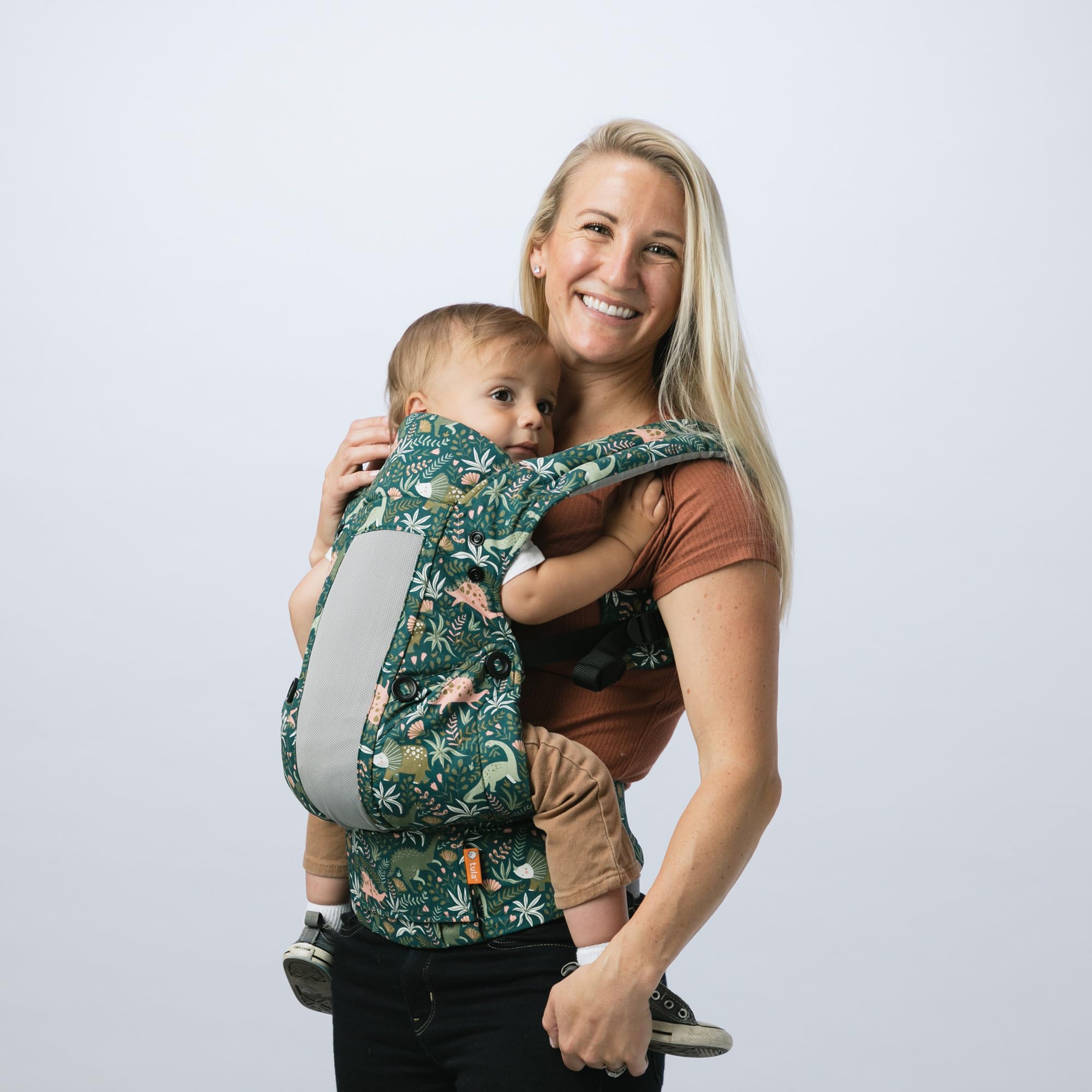 Tula Coast Explore Mesh Baby Carrier - Adjustable Ergonomic Infant to Toddler Carrier (7-45 lbs) for Hands-Free Parenting, Hiking & Travel