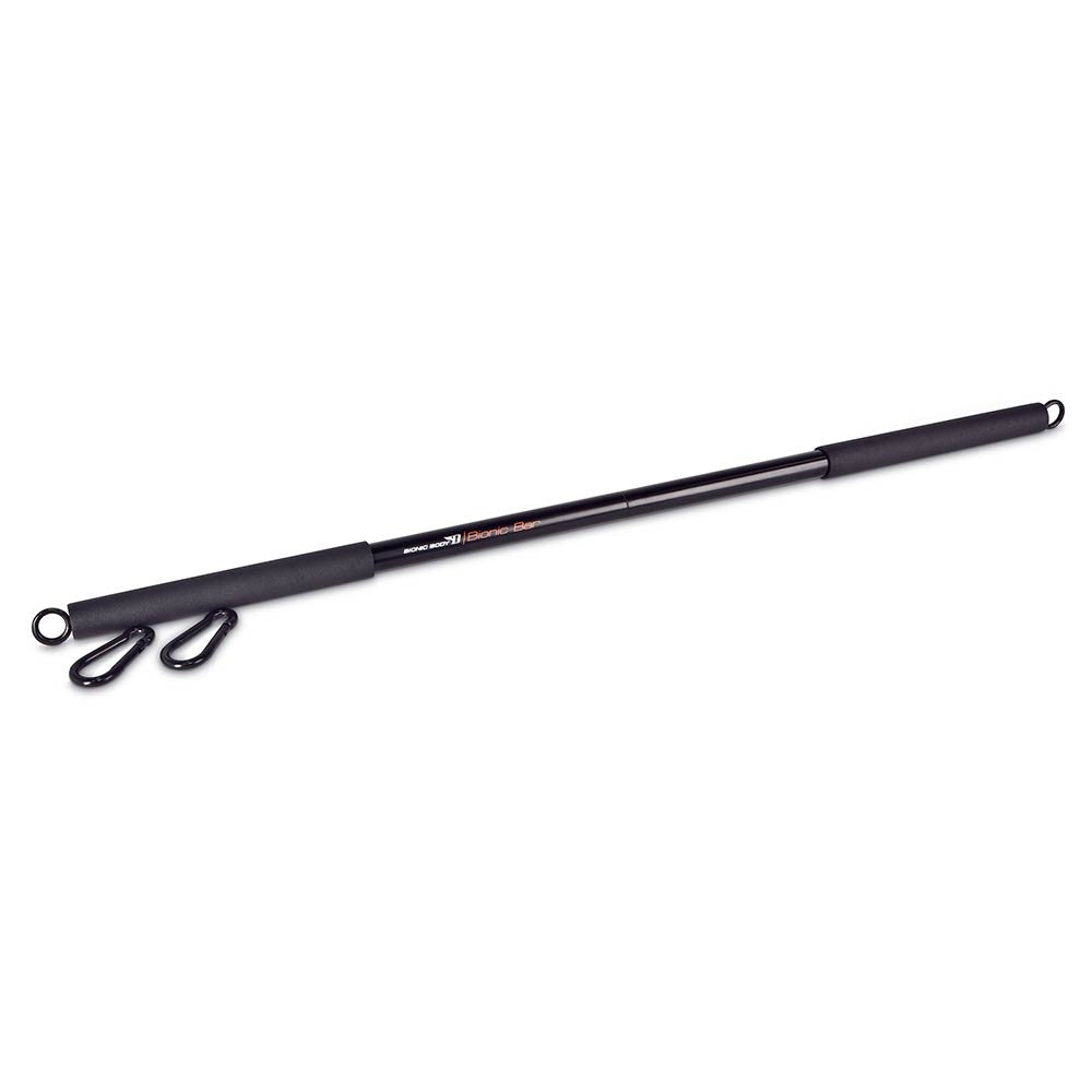 Bionic Body BBEB 020 Exercise Bar - Portable Pull Up Bar for Home Gym, Doorway Workout Equipment for Strength Training - Perfect for Home Fitness, CrossFit & Calisthenics Workouts