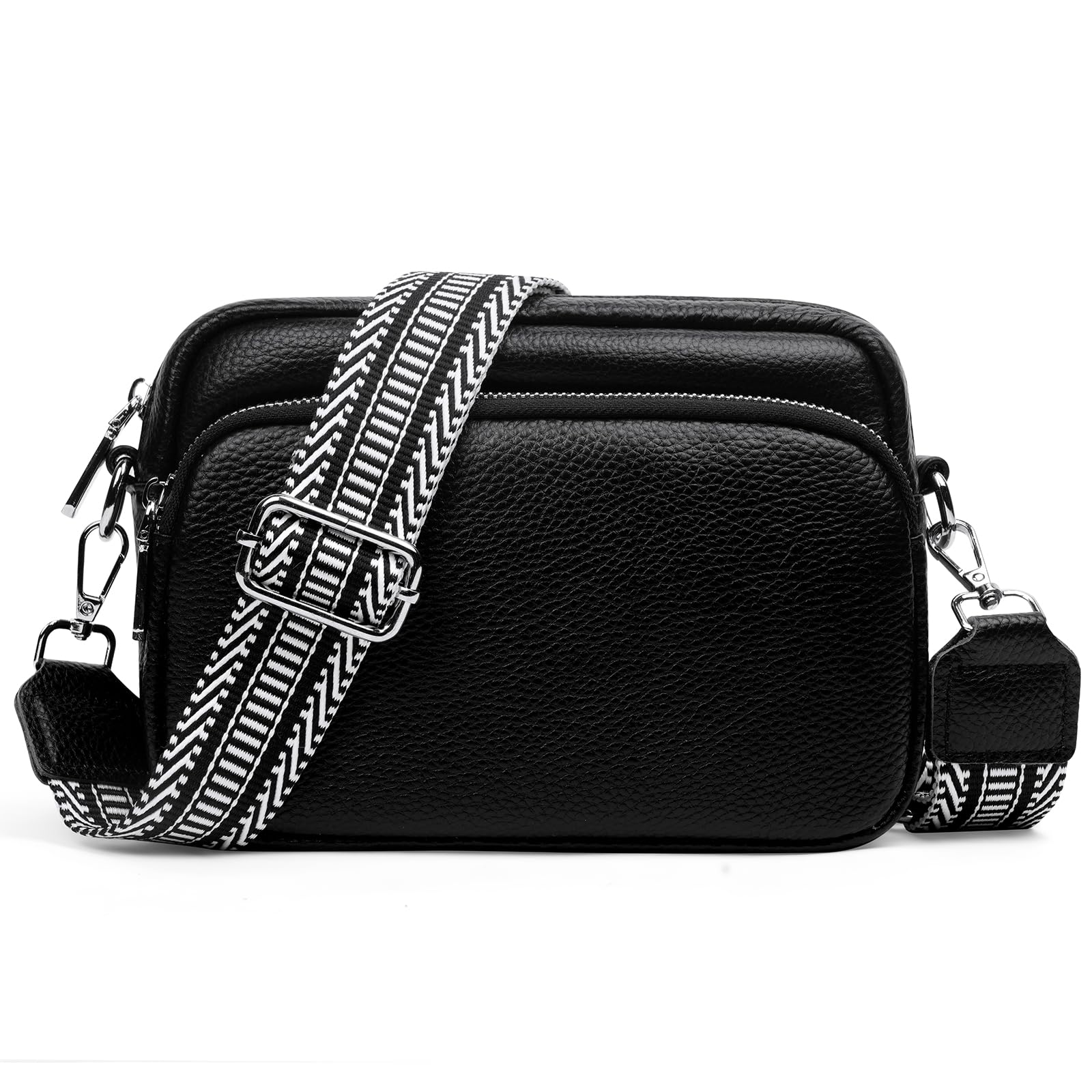 Genuine Leather Crossbody Bag for Women - Stylish Shoulder Purse with Phone Pocket - Perfect Gift for Ladies | Ideal for Work, Travel & Everyday Use