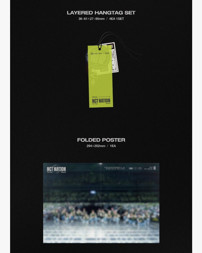 NCT 2023 Concert SMTOWN CODE [NCT NATION: To The World in Incheon] - Official K-Pop Merchandise for Fans & Collectors - Perfect for Concerts, Fan Meetings & K-Pop Memorabilia Collections