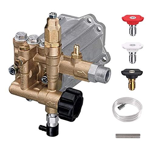 **Annovi Reverberi AR High Pressure Washer Pump 3000 PSI 2.5 GPM - Brass Head, Horizontal 3/4