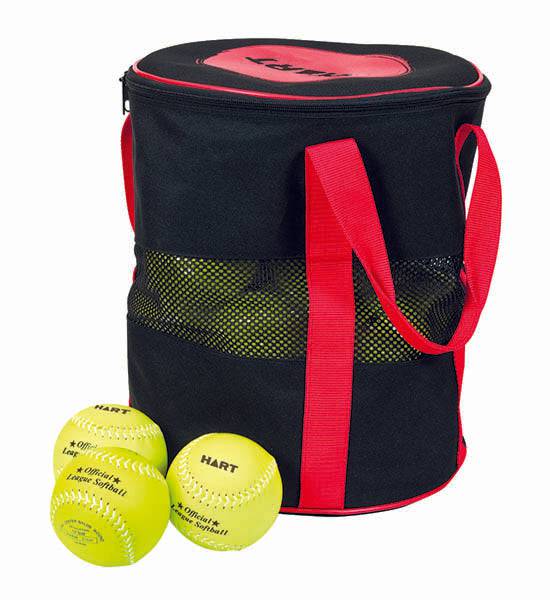 HART 12-Piece Softball Training Set - Yellow | Pitching, Fielding & Hitting Practice for Youth & Adults | Perfect for Backyard, Field & Team Drills
