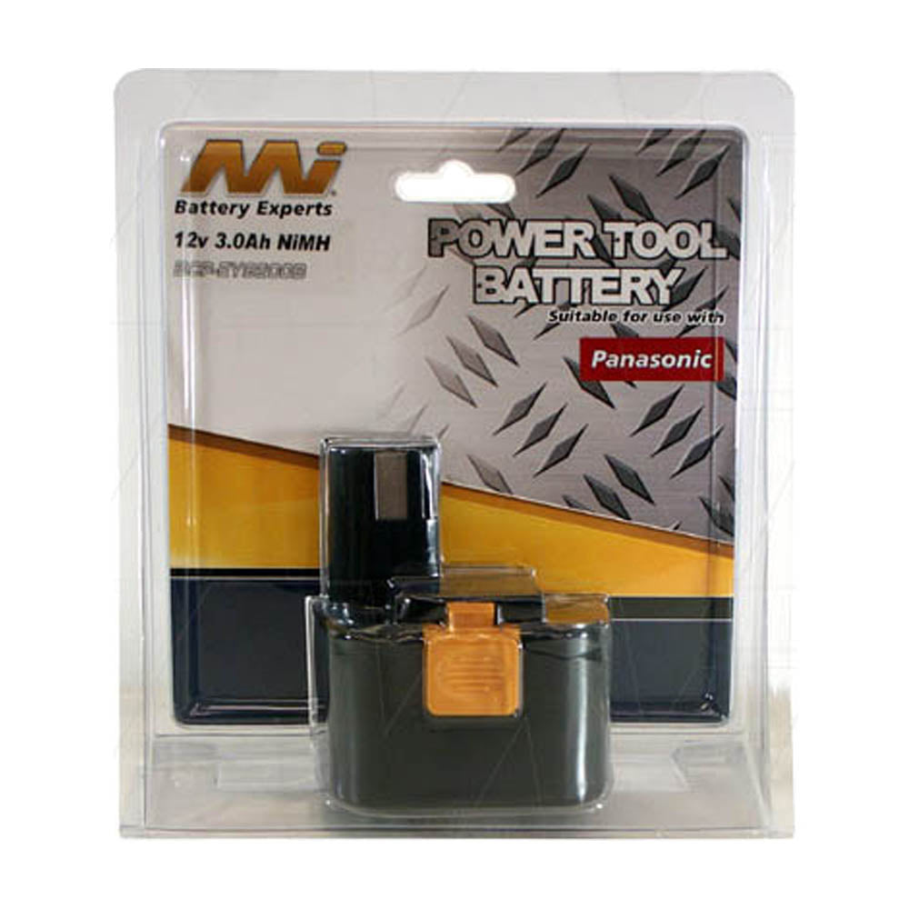12V 3000mAh NiMH Rechargeable Battery for Panasonic Power Tools - Perfect for Drills, Saws & Cordless Tools