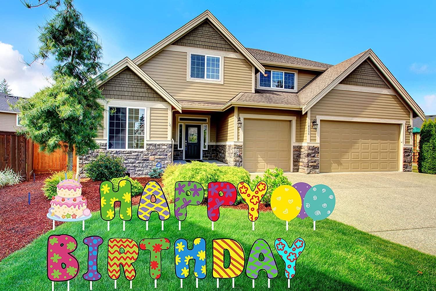 Happy Birthday Yard Signs - 15