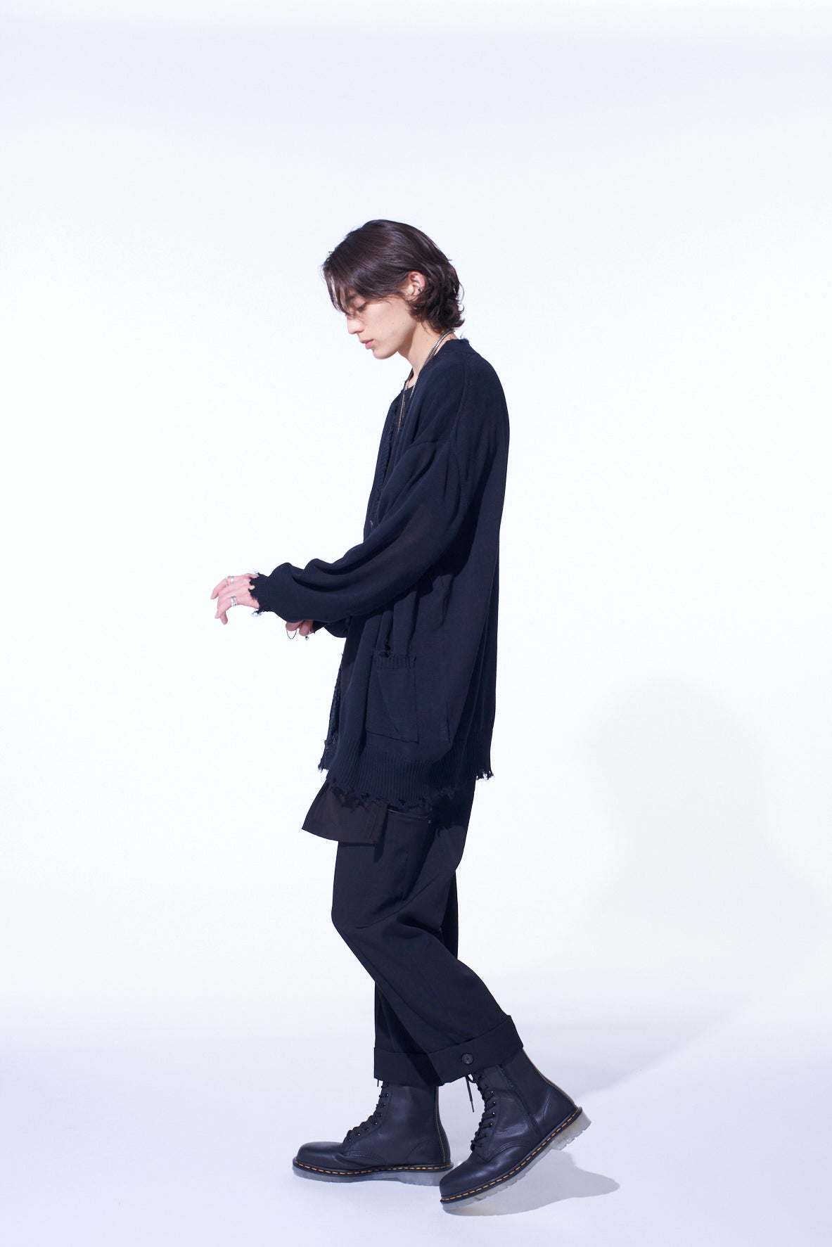 Compact Twist 10g Damaged Knit Cardigan for Women - Cozy Lightweight Open Front Sweater for Fall Layering & Casual Outfits