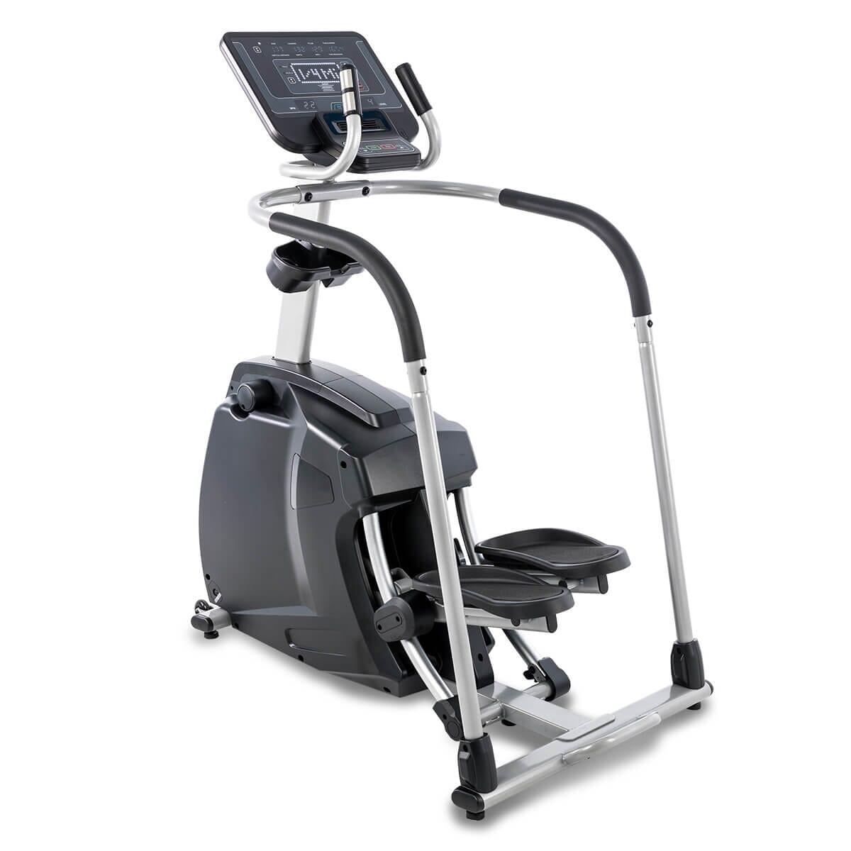 Spirit Fitness CS800 Stepper Machine - Compact Home Exercise Equipment for Cardio & Leg Workouts - Perfect for Small Spaces & Home Gym Training