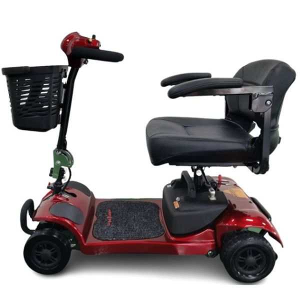FreeRider USA FR Ascot 4 Wheel Mobility Scooter - Lightweight & Portable for Seniors & Adults - Perfect for Shopping, Travel & Outdoor Adventures