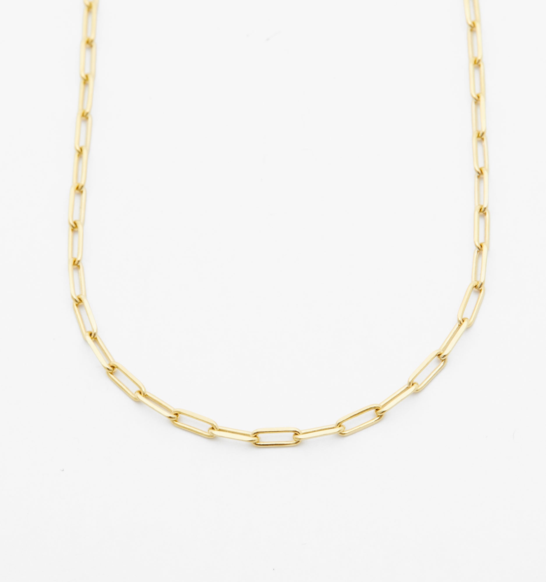 Elegant Paperclip Necklace - Minimalist Silver & Gold Jewelry for Women | Perfect for Office Wear, Everyday Fashion & Gift Giving