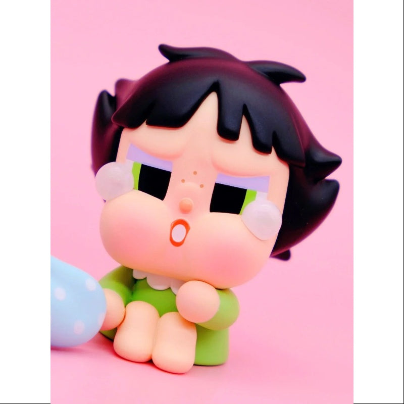 Powerpuff Girls Crybaby Sleepy Buttercup Plush Toy - Soft Stuffed Doll for Kids & Collectors | Perfect for Bedtime, Gifts, and Anime Fans