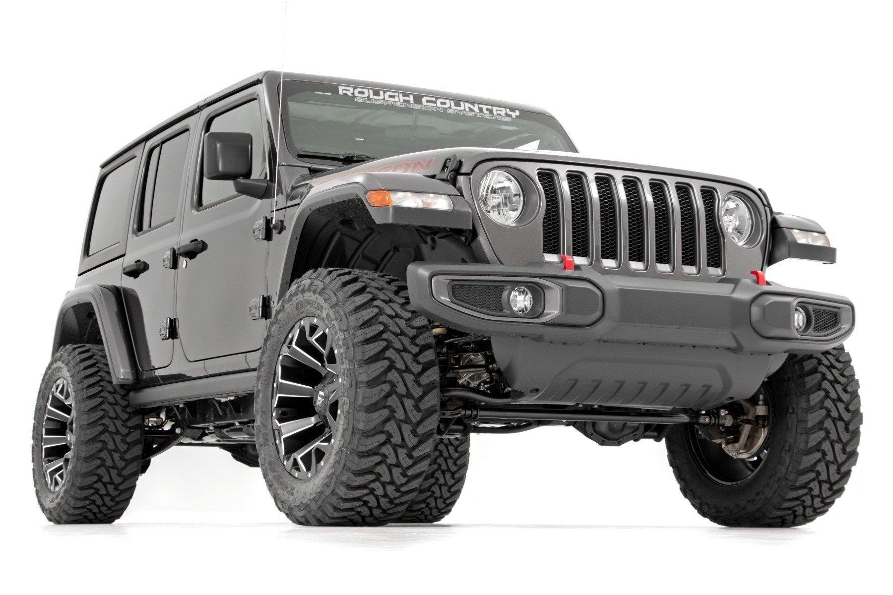 2.5 Inch Lift Kit with Coils for Jeep Wrangler Unlimited 4WD (2024-2025) - Heavy Duty Suspension Upgrade for Off-Roading & Trail Adventures - Part #79730