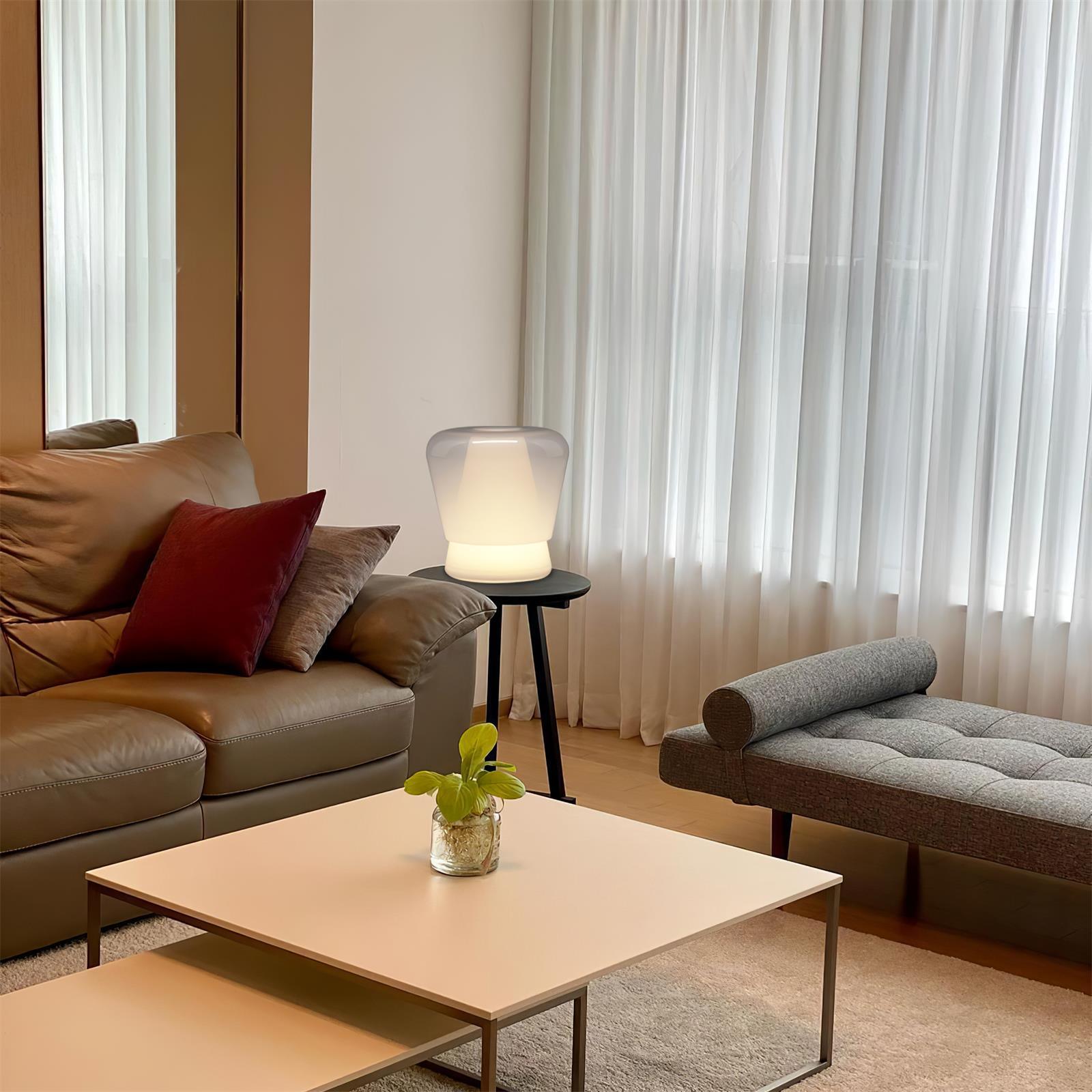 Modern Jumelle Table Lamp - Adjustable LED Desk Light for Home Office, Bedroom & Living Room - Perfect for Reading, Working & Decor