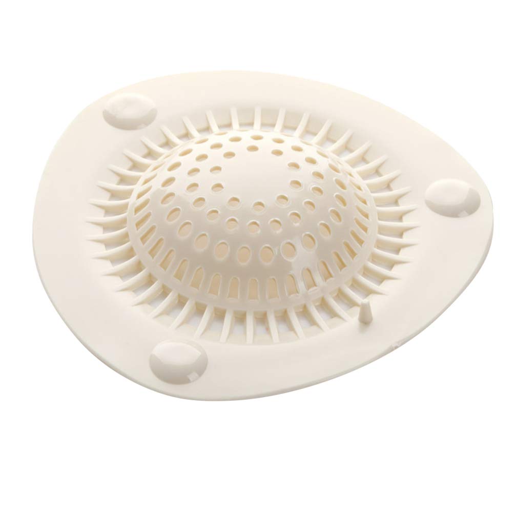 Yardwe Silicone Hair Catcher for Shower Drain - 4 Pack, Easy to Install & Clean Bathroom & Kitchen Sink Strainer - Perfect for Bathtub, Shower, and Sink Drain Protection