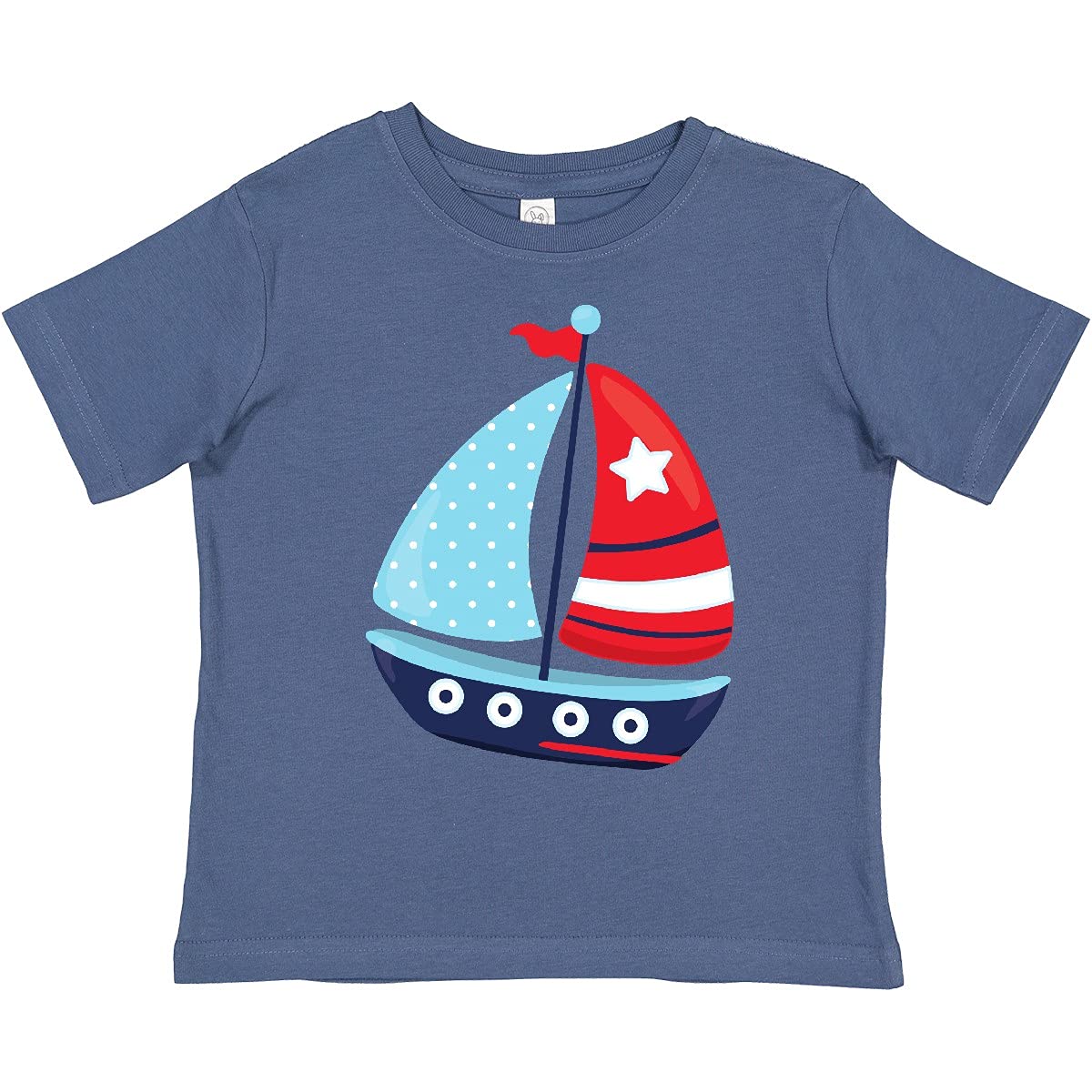 Sailboat Toddler T-Shirt for Boys & Girls - Nautical Style Outfit