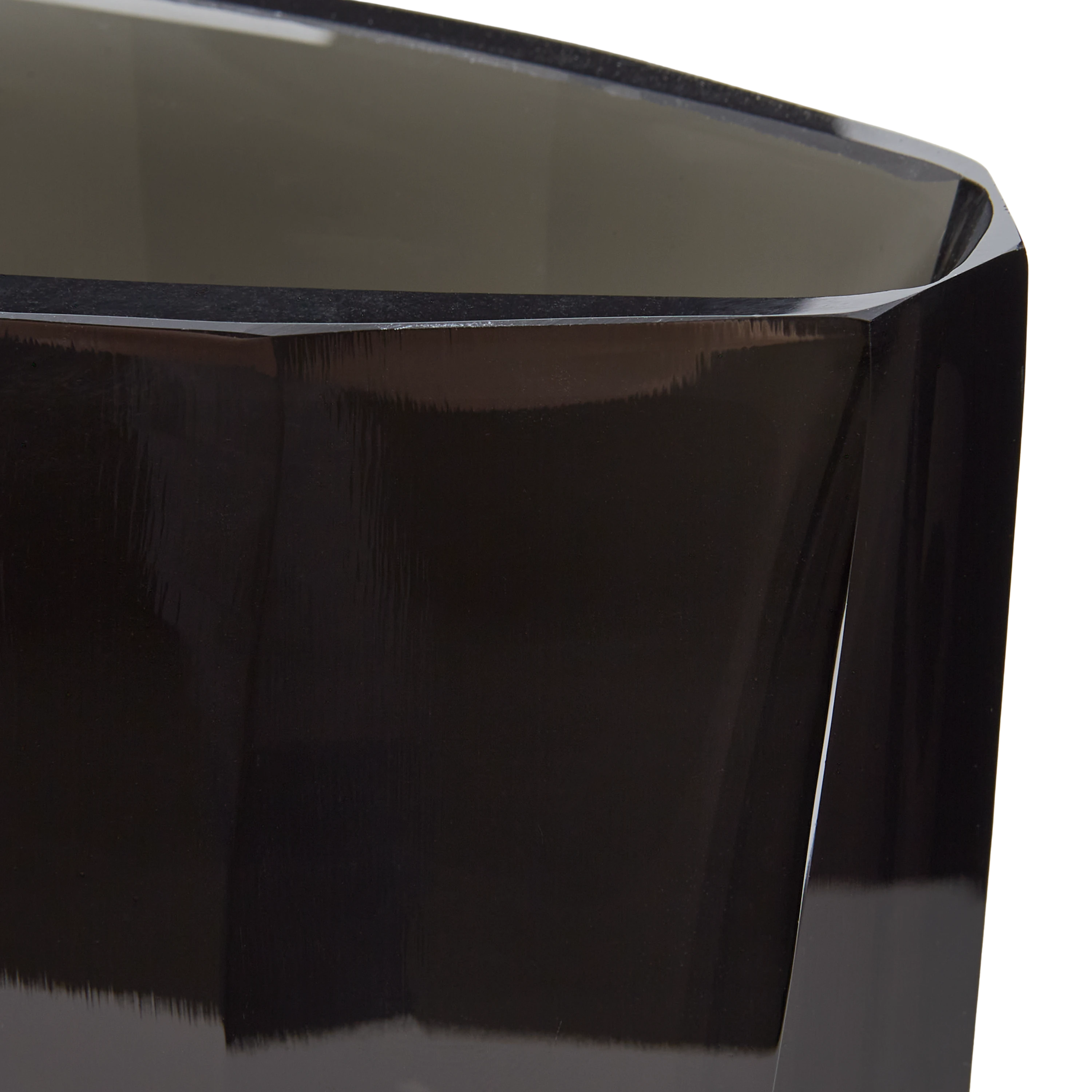 Elegant Faceted Glass Vase for Home Decor - Perfect for Fresh Flowers, Centerpieces, and Wedding Decorations