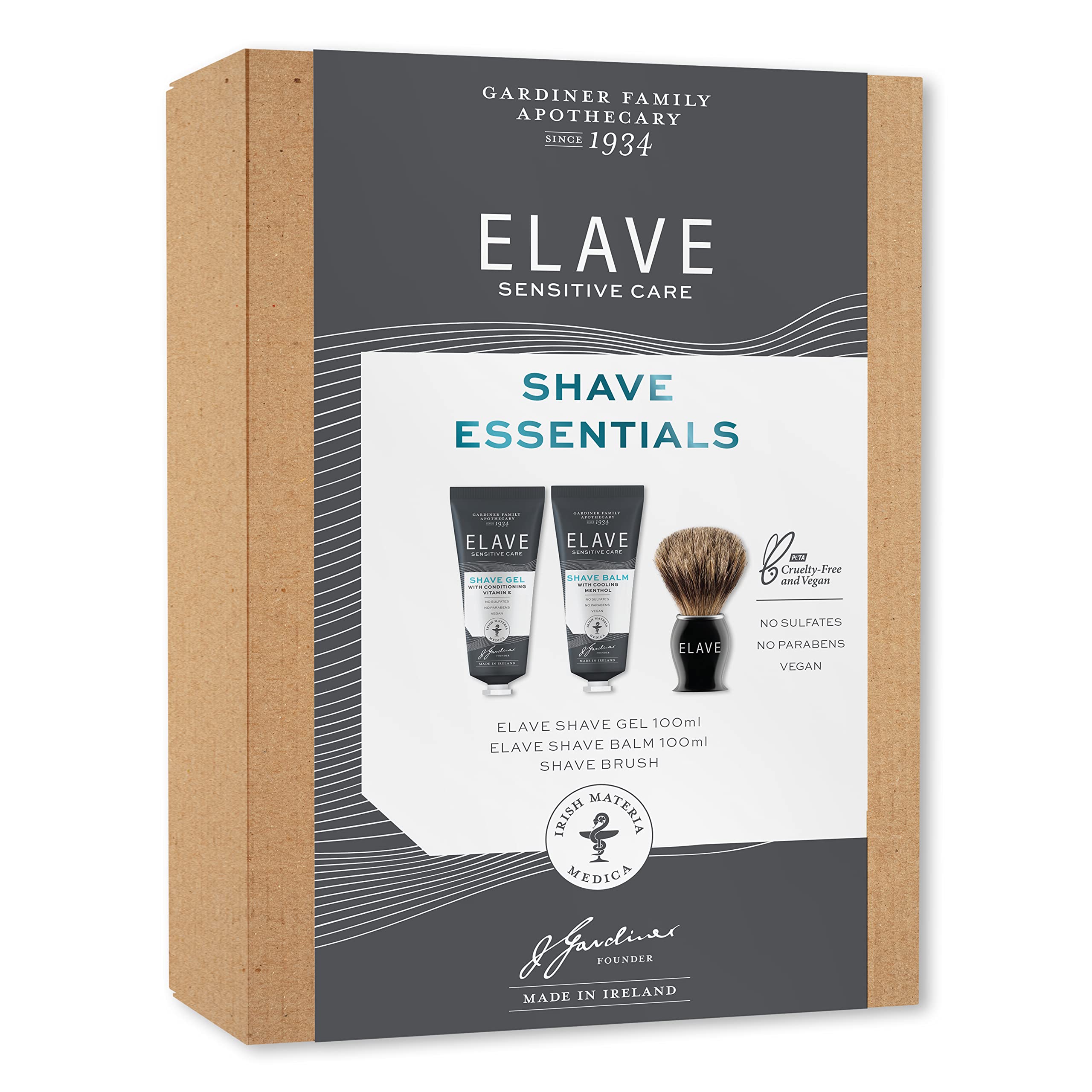 Elave Shave Essentials - Premium Shaving Kit for Men & Women | Smooth & Gentle Razor, Shaving Cream & Aftercare | Perfect for Travel, Daily Grooming & Sensitive Skin