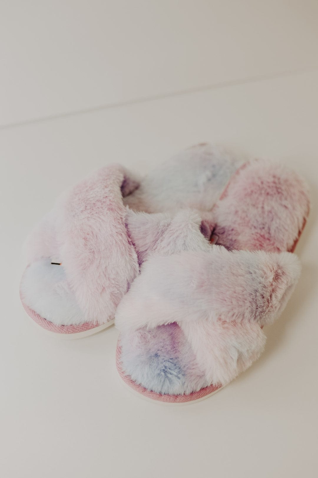 Berries N Cream Fuzzy Slippers - Cozy Women's House Shoes for Winter, Soft Plush Indoor/Outdoor Slides - Perfect for Home, Lounge & Gift Giving