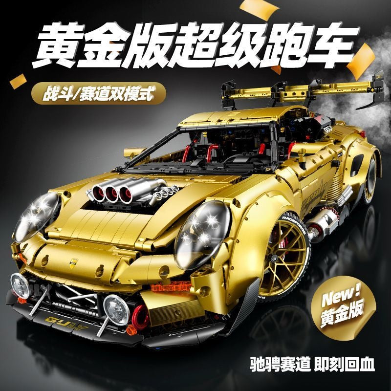 GULY 10640 Porsche GT3 Model Car - 1:18 Scale Die-Cast Metal Alloy Electroplating Collectible Toy - Perfect for Display, Gift, and Racing Enthusiasts