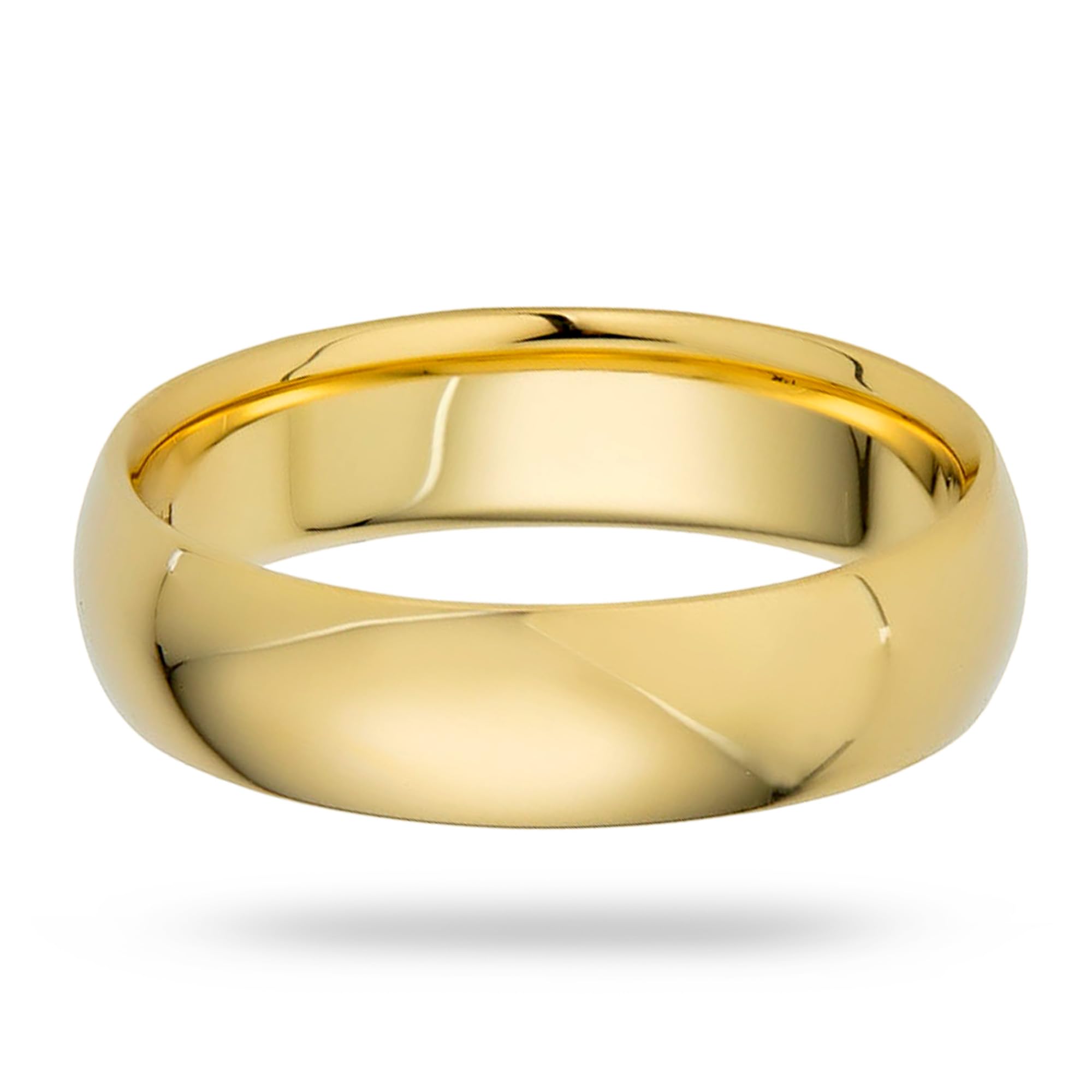 5mm Solid Gold Wedding Bands for Women & Men - 10K & 14K Comfort Fit Wedding Rings - Premium Durable Gold Rings for Couples - Perfect for Anniversaries, Engagements & Everyday Wear