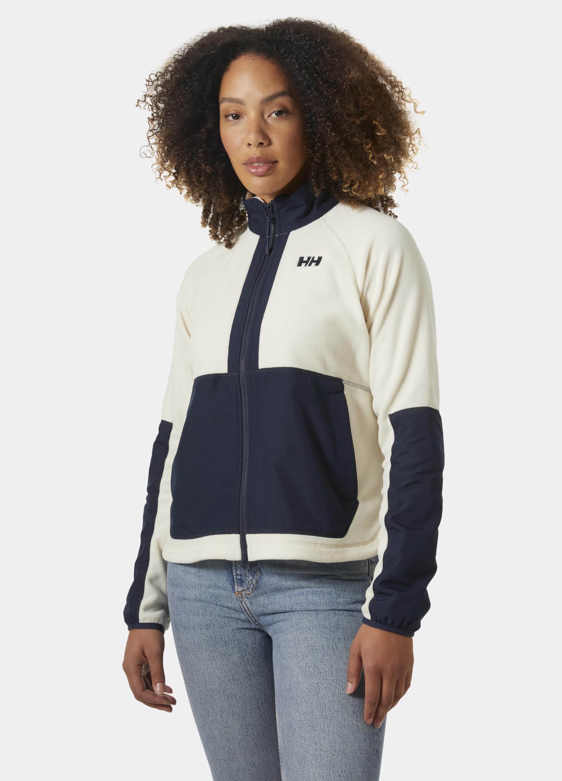 Helly Hansen Women's Rig Fleece Jacket - Lightweight Warm Winter Jacket for Hiking, Skiing & Outdoor Activities