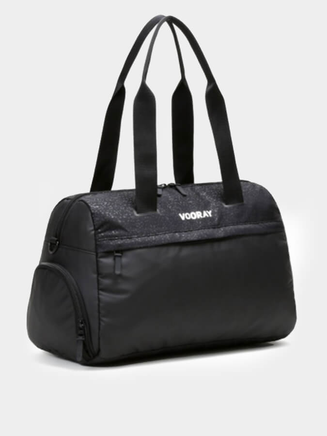 Vooray Trainer Duffel Bag - Large Gym Bag for Men & Women - Water-Resistant Sports Duffel with Shoe Compartment - Perfect for Workout, Travel & Sports Gear Storage
