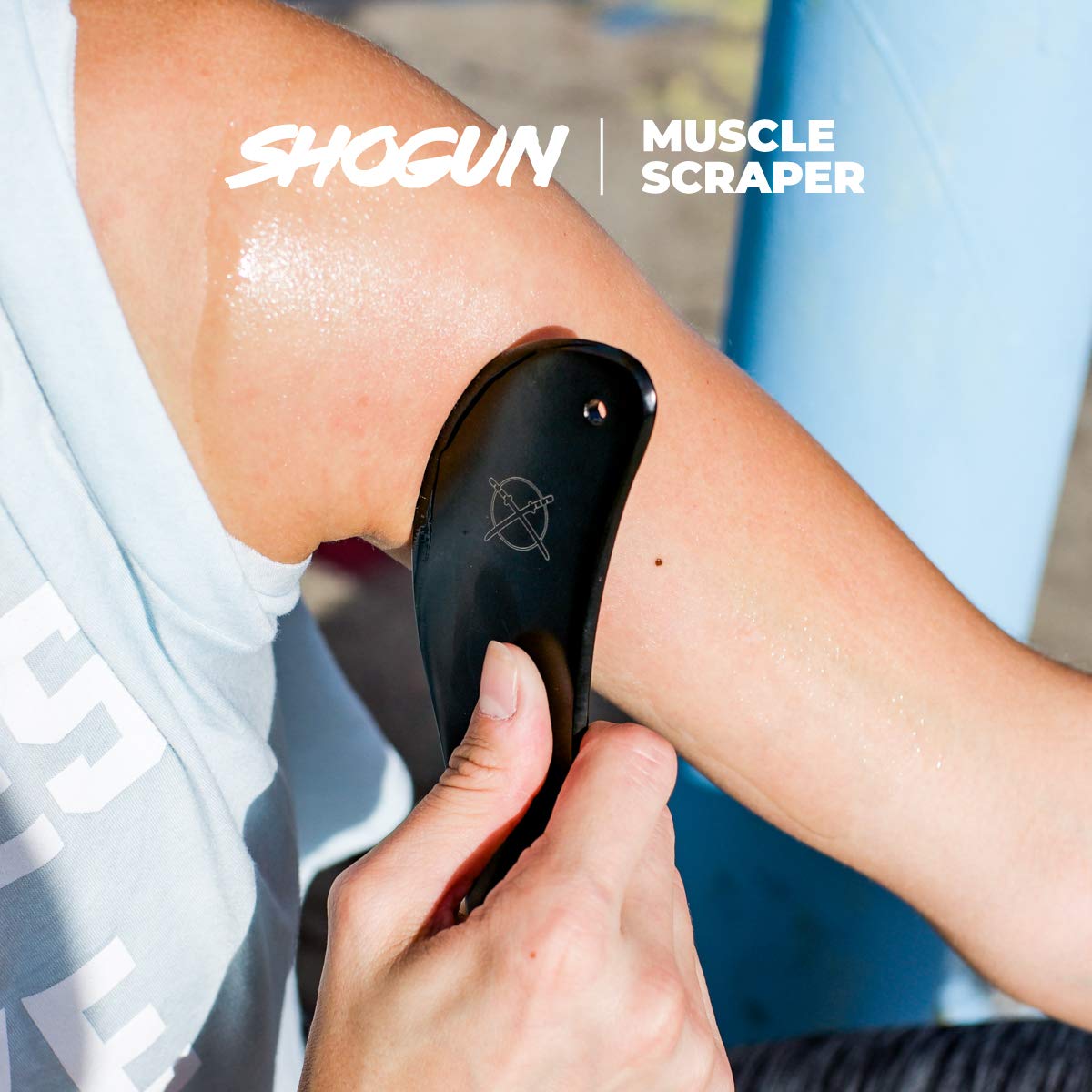 Muscle Scraper Massage Tool - Gua Sha for Muscle Relaxation & Recovery, Deep Tissue Myofascial Release, Physical Therapy for Improved Mobility | Perfect for Post-Workout, Sports Recovery & Pain Relief