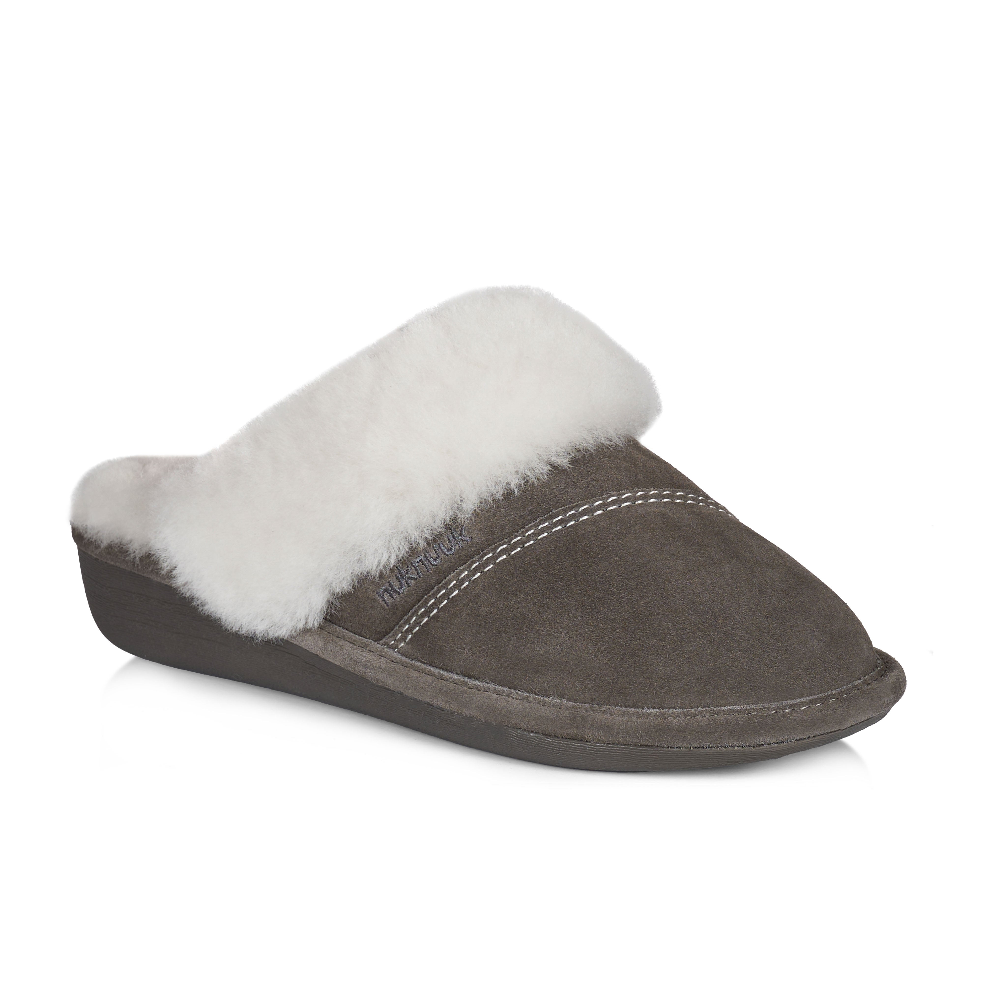 Joy Women's Cozy Memory Foam House Slippers - Soft Indoor/Outdoor Slides with Non-Slip Sole, Grey - Perfect for Home, Office & Travel Comfort