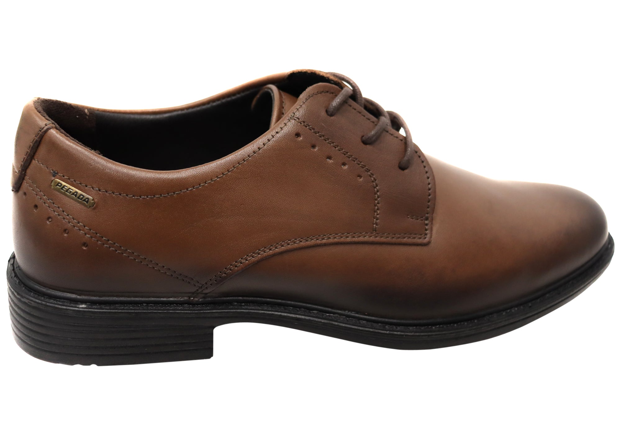 Bruno Men's Comfortable Brazilian Leather Lace-Up Dress Shoes - Formal Business & Wedding Oxfords for Professional Occasions
