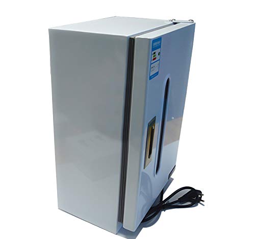 27L Automatic Temperature Control UV Sterilizer Cabinet with 10 Free Plates - Perfect for Baby Bottles, Kitchen Utensils & Medical Tools (Model XS-401)
