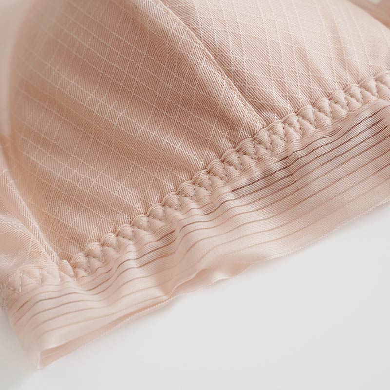 Lace Silk Bralette Bra - Comfortable Wireless Underwear for Women | Perfect for Yoga, Sleepwear & Everyday Wear