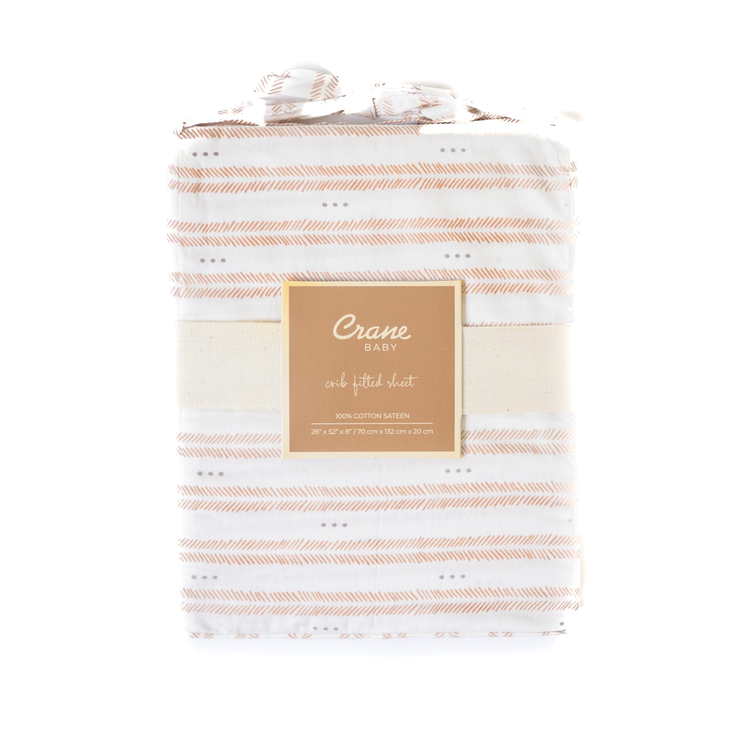 Organic Cotton Fitted Crib Sheet for Baby Crib - Soft, Breathable & Hypoallergenic Nursery Bedding - Perfect for Newborns, Toddlers & Daycare Use