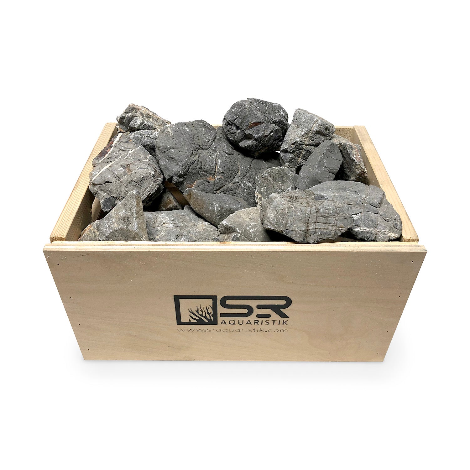 Gray Elephant Skin Stone - Natural Decorative Stone for Home & Garden Decor, Landscaping, Aquariums, and DIY Crafts