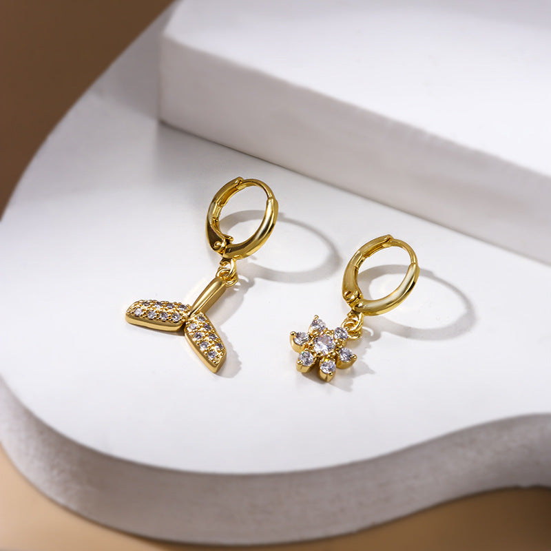 18K Gold Evil Eye Hoop Earrings for Women - Hypoallergenic Dainty Eyeball Hoops - Perfect for Everyday Wear, Gift Giving & Spiritual Protection