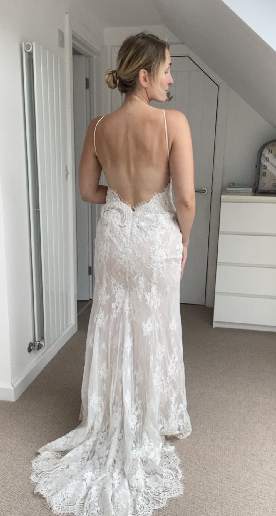 Wtoo Yoli 12108 Wedding Dress Sample Gown - Elegant A-Line Bridal Gown for Beach, Garden & Formal Weddings