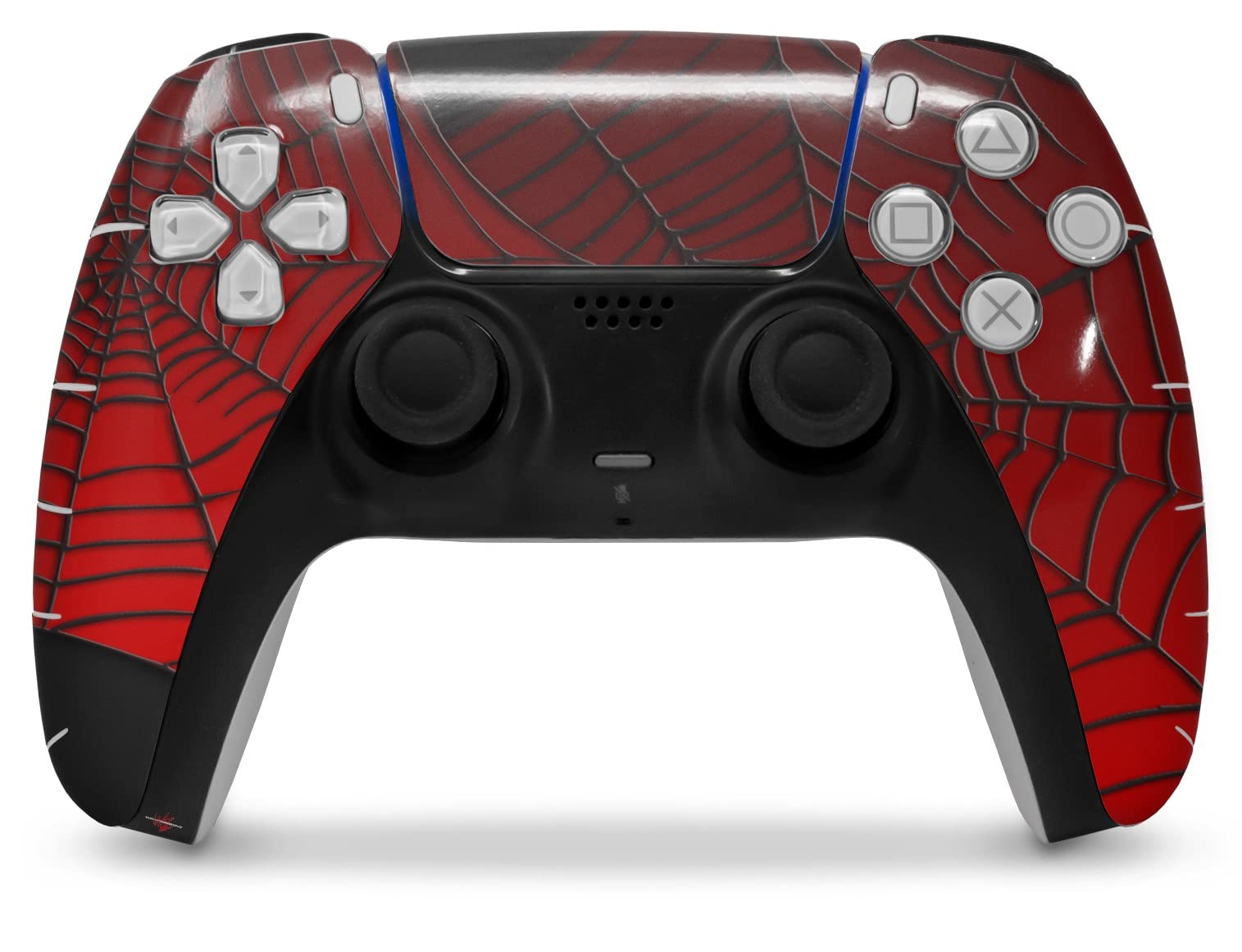 PS5 DualSense Spider Web Skin Wrap - Gaming Protection for Sony Controller