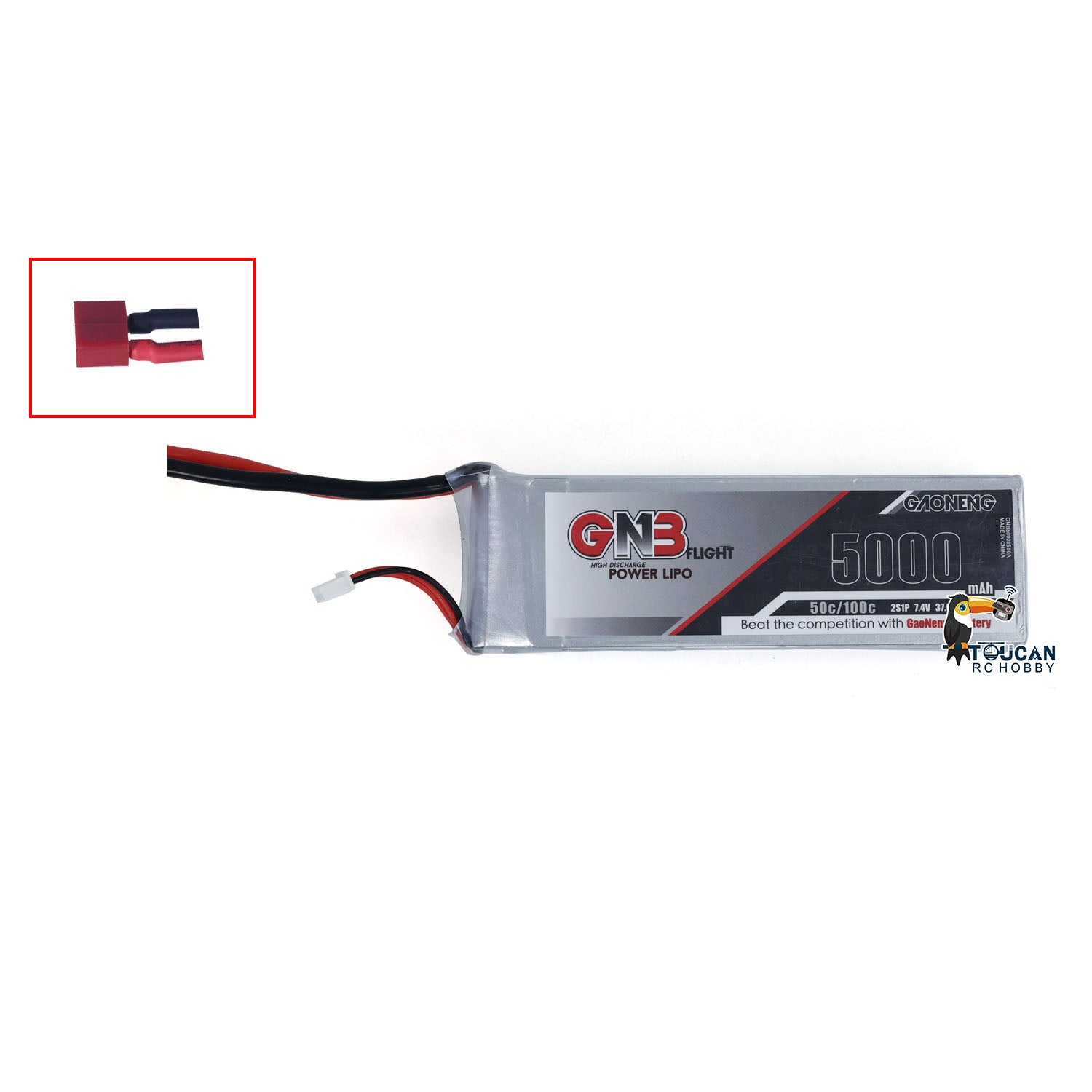 High-Capacity 5000mAh 11.1V 3S Lipo Battery for 1/14 RC Hydraulic Loader & Excavator - Perfect for RC Truck, Car Models & DIY Robotics Projects