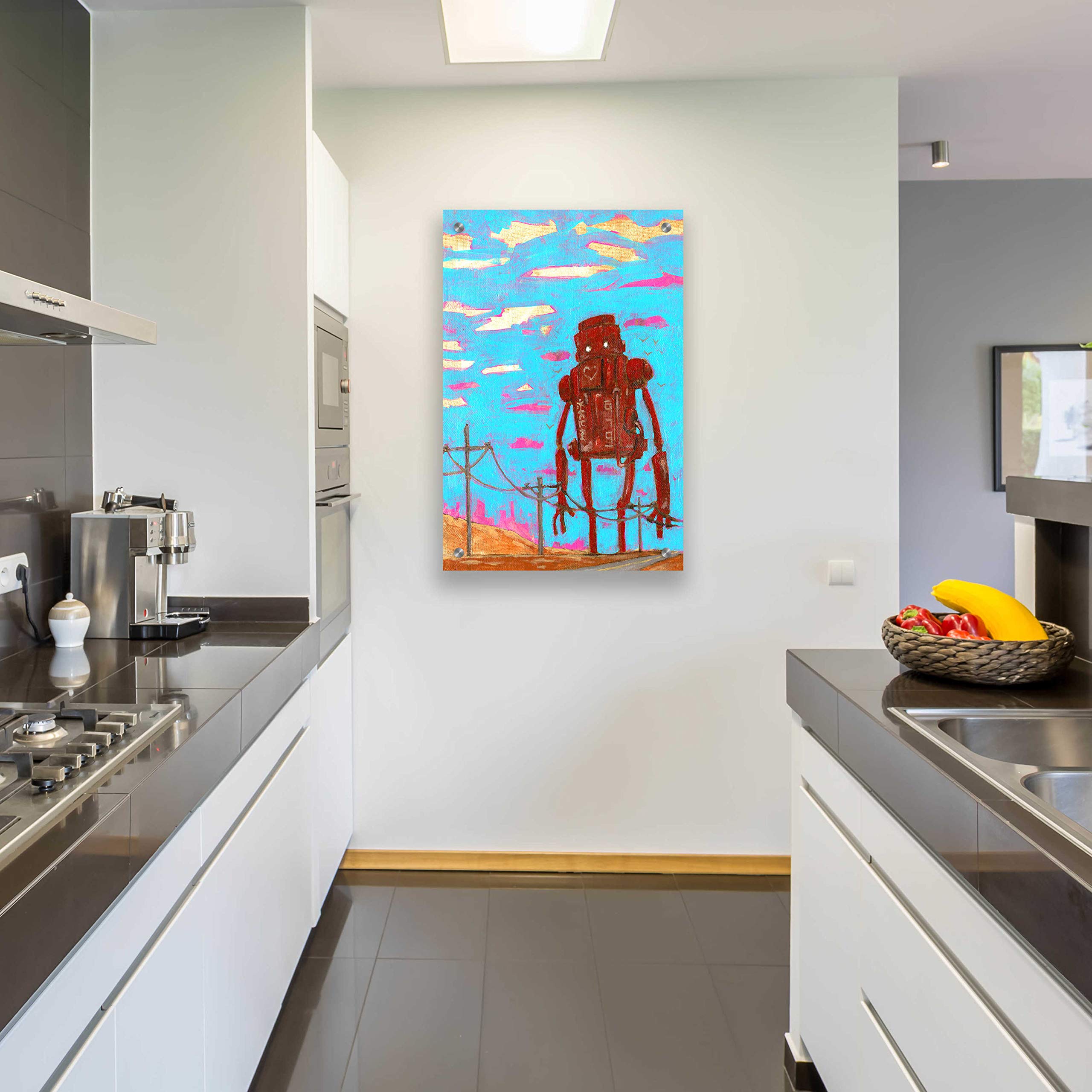 Epic Art 'Zapow Art II' by Craig Snodgrass - 24x36 Inch Acrylic Glass Wall Painting - Modern Abstract Canvas Artwork for Living Room, Bedroom & Office Decor