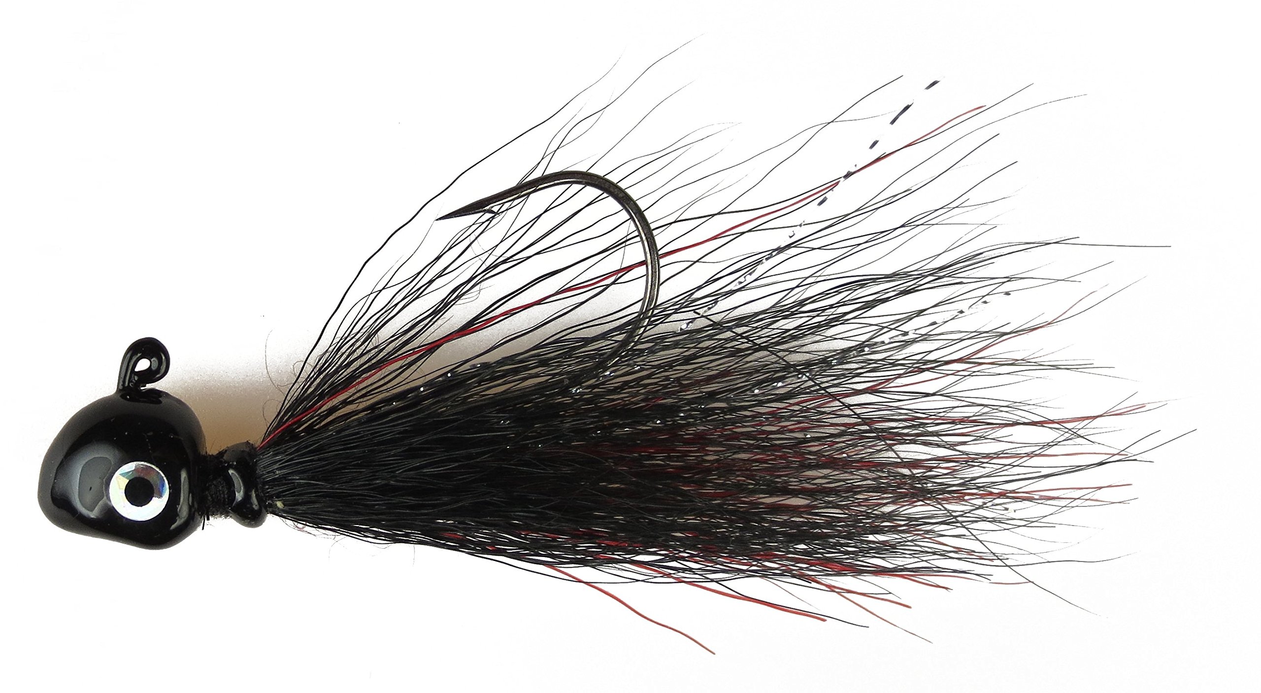 3/8-Ounce Bucktail Jig - Premium Fishing Lure for Bass, Walleye & Trout - Ideal for Freshwater & Saltwater Fishing