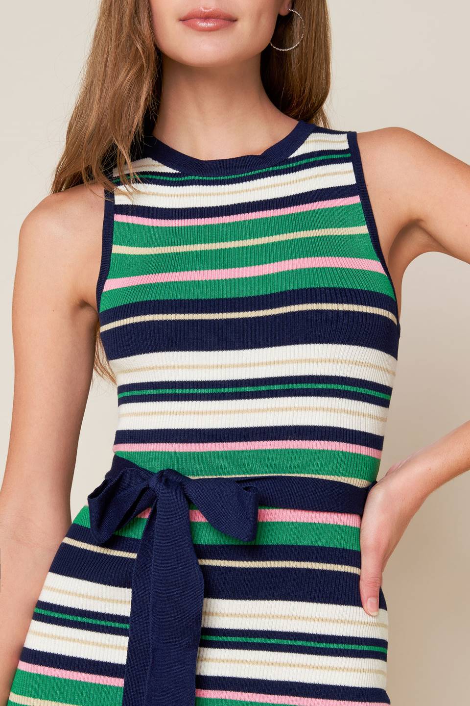LET'S GO ABROAD SWEATER DRESS - Women's Casual Knit Dress for Travel & Outings - Perfect for Fall, Winter & Holiday Season