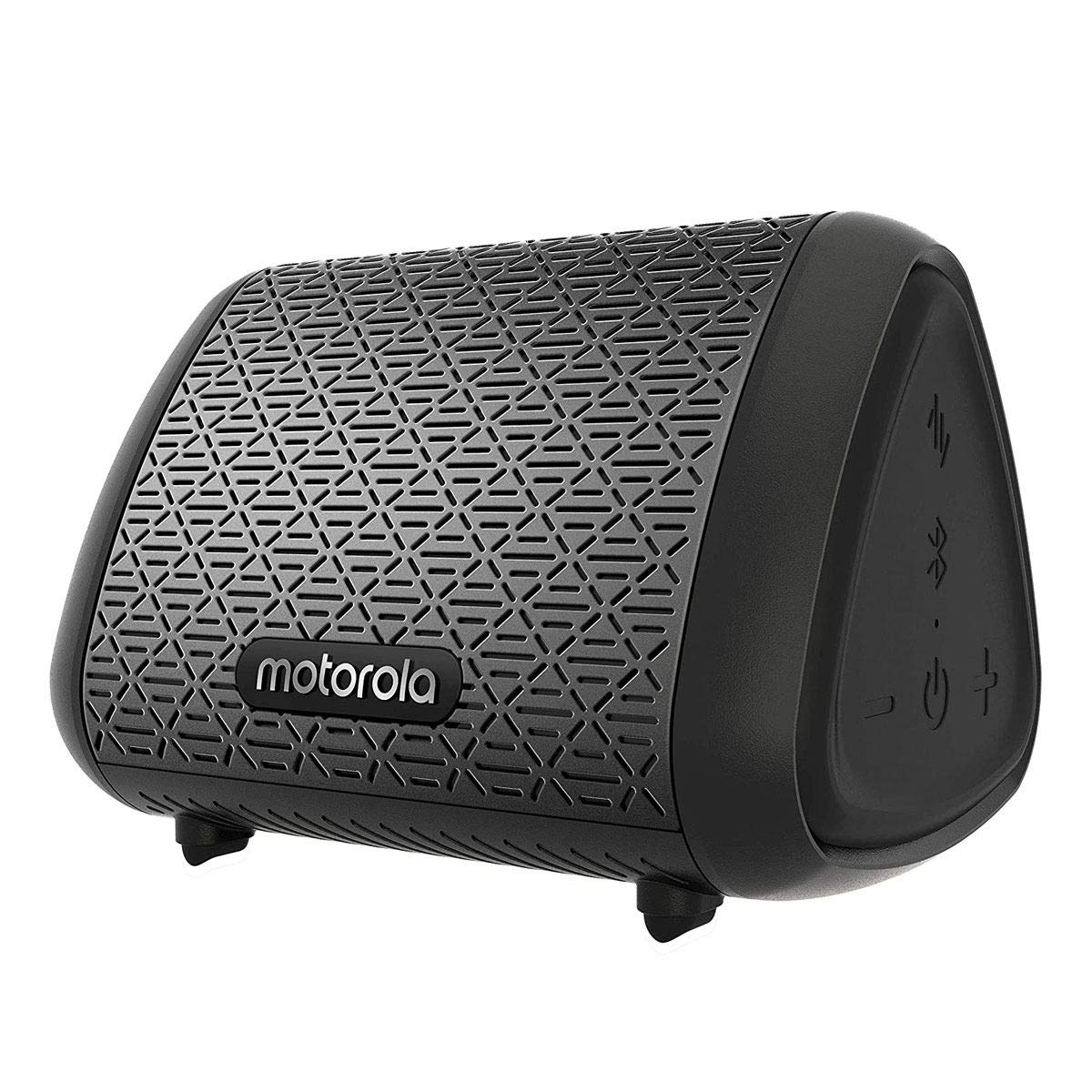 Motorola Sonic Sub 240 Bass 7W Wireless Speaker with True Wireless Link - Compatible with Siri, Alexa & Google Assistant - Portable Bluetooth Speaker for Home, Outdoor & Travel (Black)