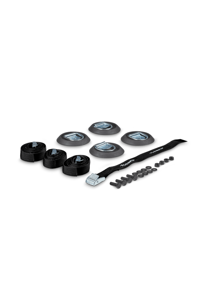 Dometic RV Tie Down Kit - Heavy Duty Straps for Securing Cargo & Equipment - Perfect for Camping, Travel & Outdoor Adventures