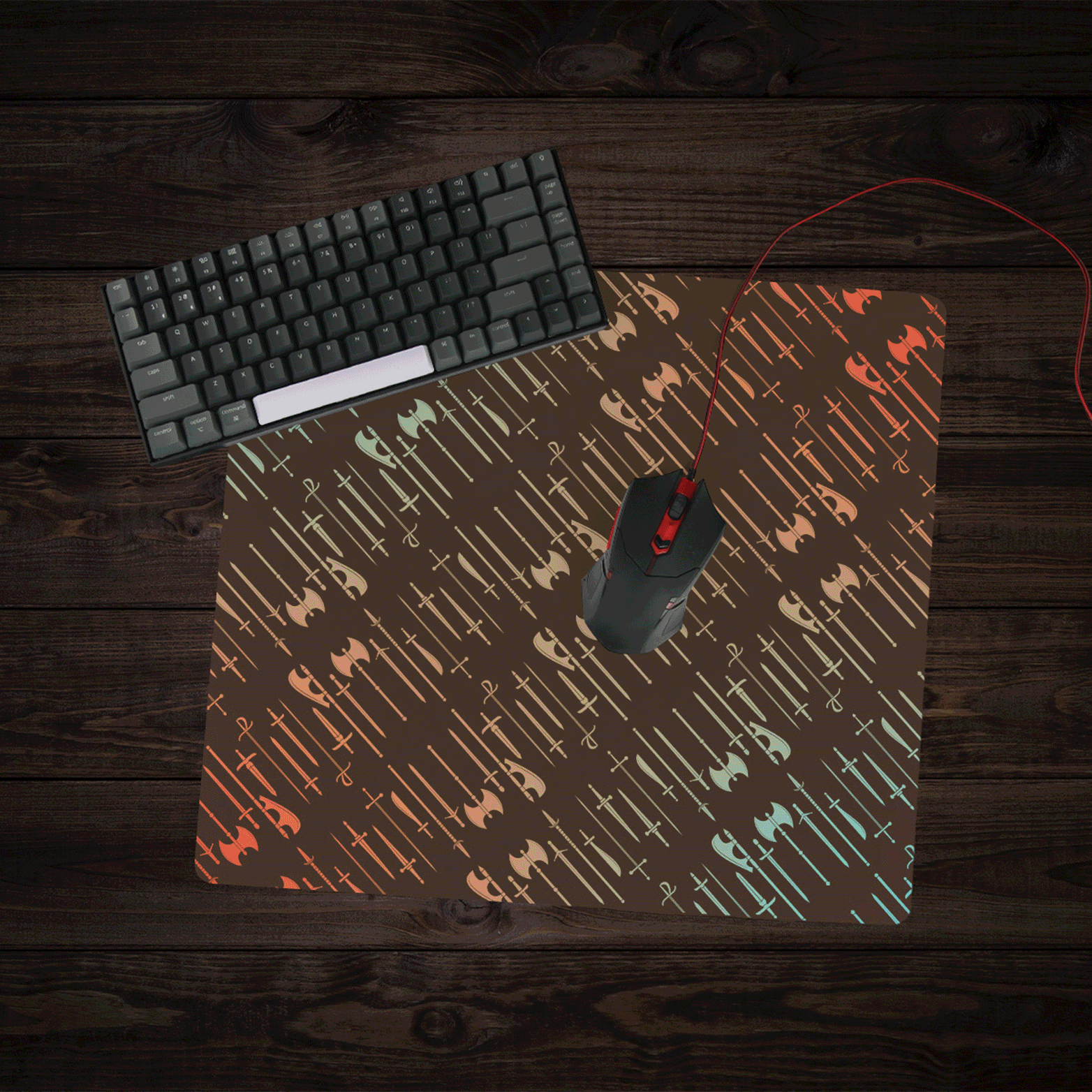 Blacksmith's Armory Gaming Mouse Pad - Large Non-Slip Rubber Base for PC, Laptop & Office Use - Perfect for Gamers, Designers & Professionals