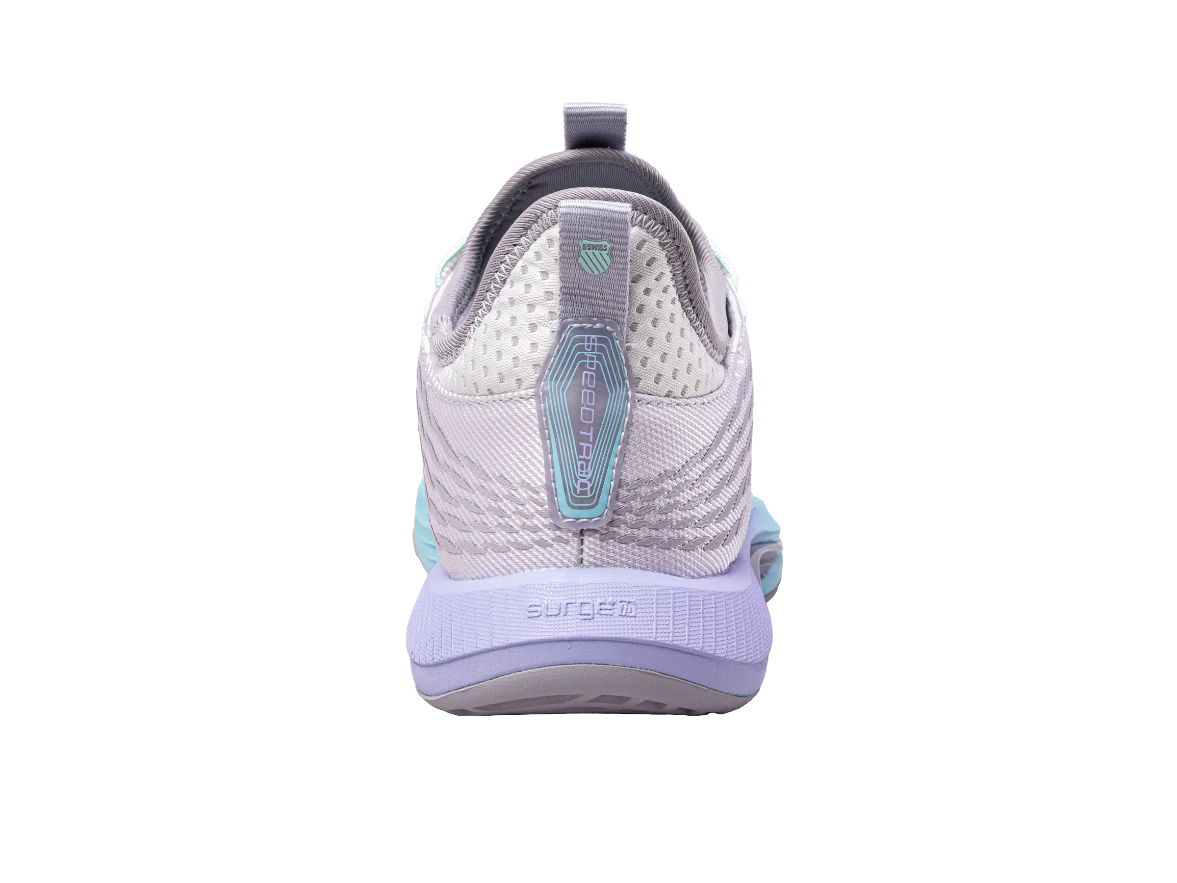 SPEEDTRAC Running Shoes 97392 020 M - Nimbus Cloud/Lilac Gray/Neon Purple Color | Lightweight Athletic Shoes for Men | Perfect for Jogging, Gym Workouts & Daily Wear