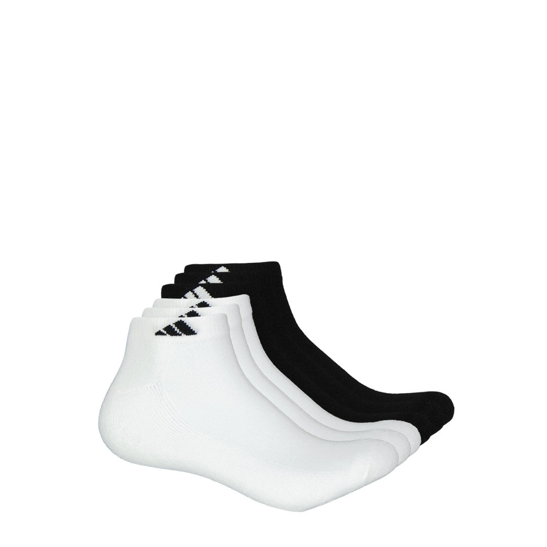 adidas Men's Cushioned 6 Pack Low Cut Athletic Socks (B07792) - Breathable Comfort for Running, Gym & Everyday Wear