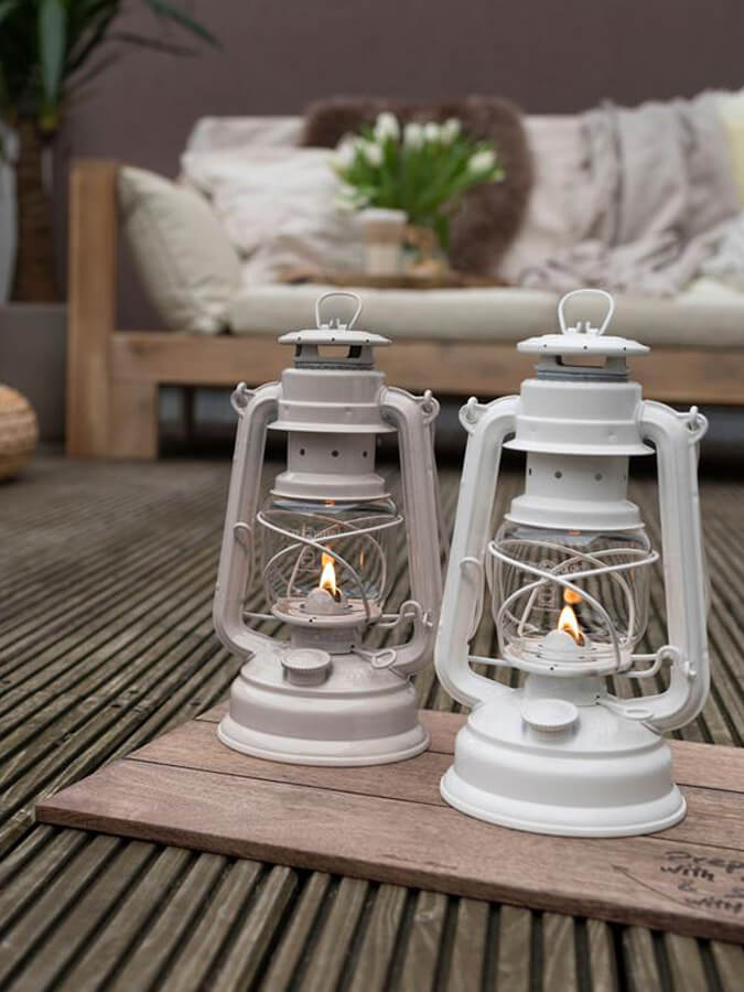 Feuerhand Baby Special 276 Hurricane Lantern - Vintage Outdoor Camping Light for Emergency, Garden, Patio & Power Outages