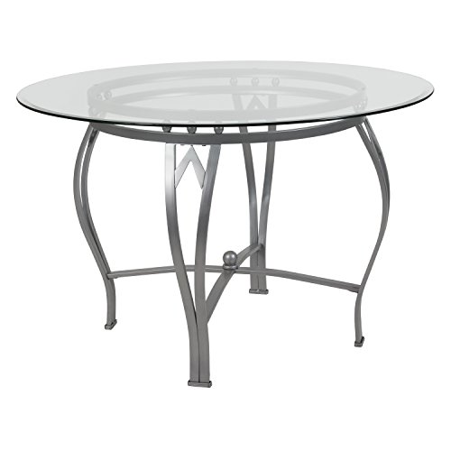 Clear Top/Silver Frame