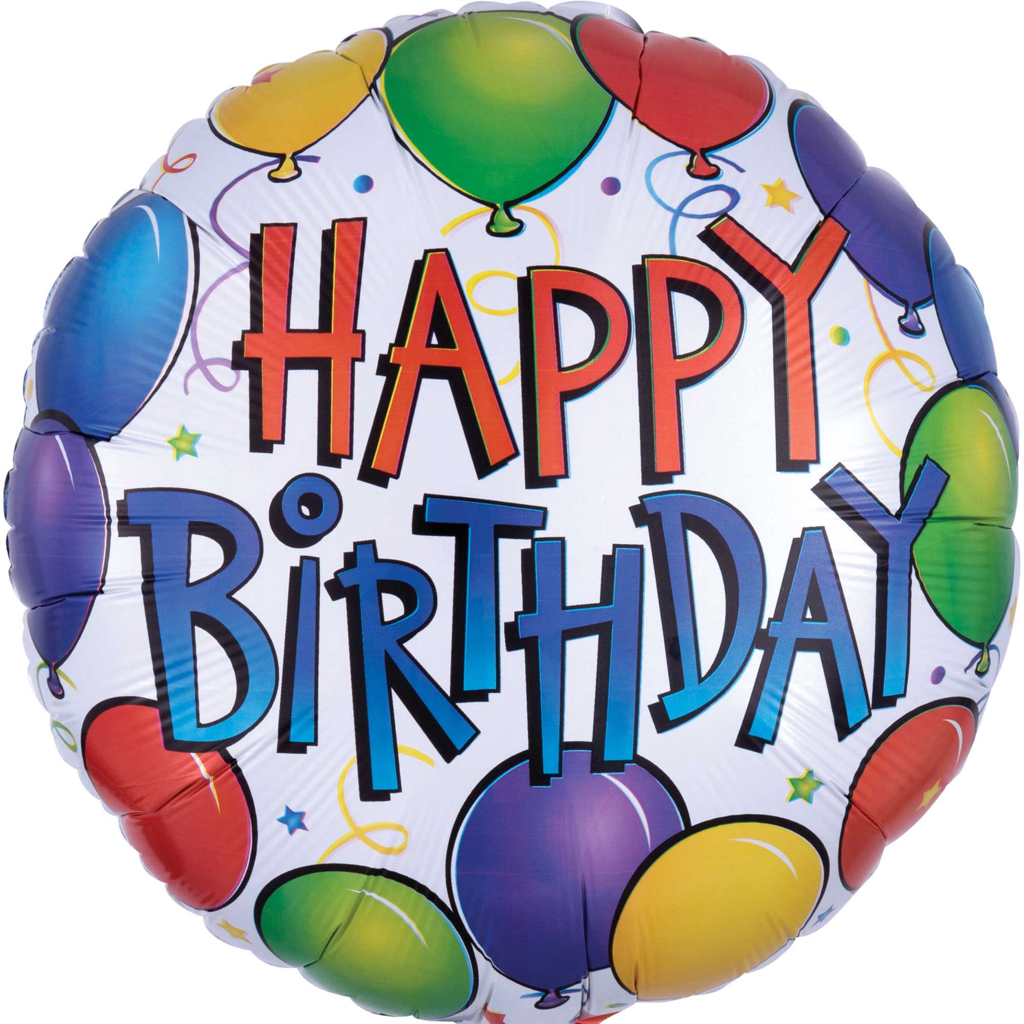 45cm Standard HX Balloon for Birthday Party Decorations - Happy Birthday Balloons Bulk Pack for Party Supplies, Balloon Arch, Baby Shower & Wedding Decorations