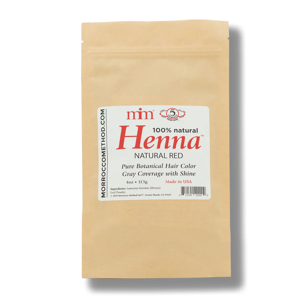 Natural Henna Hair Dye for Vibrant Red Color - Chemical-Free Hair Coloring for Women & Men - Perfect for DIY Home Hair Treatment & Styling