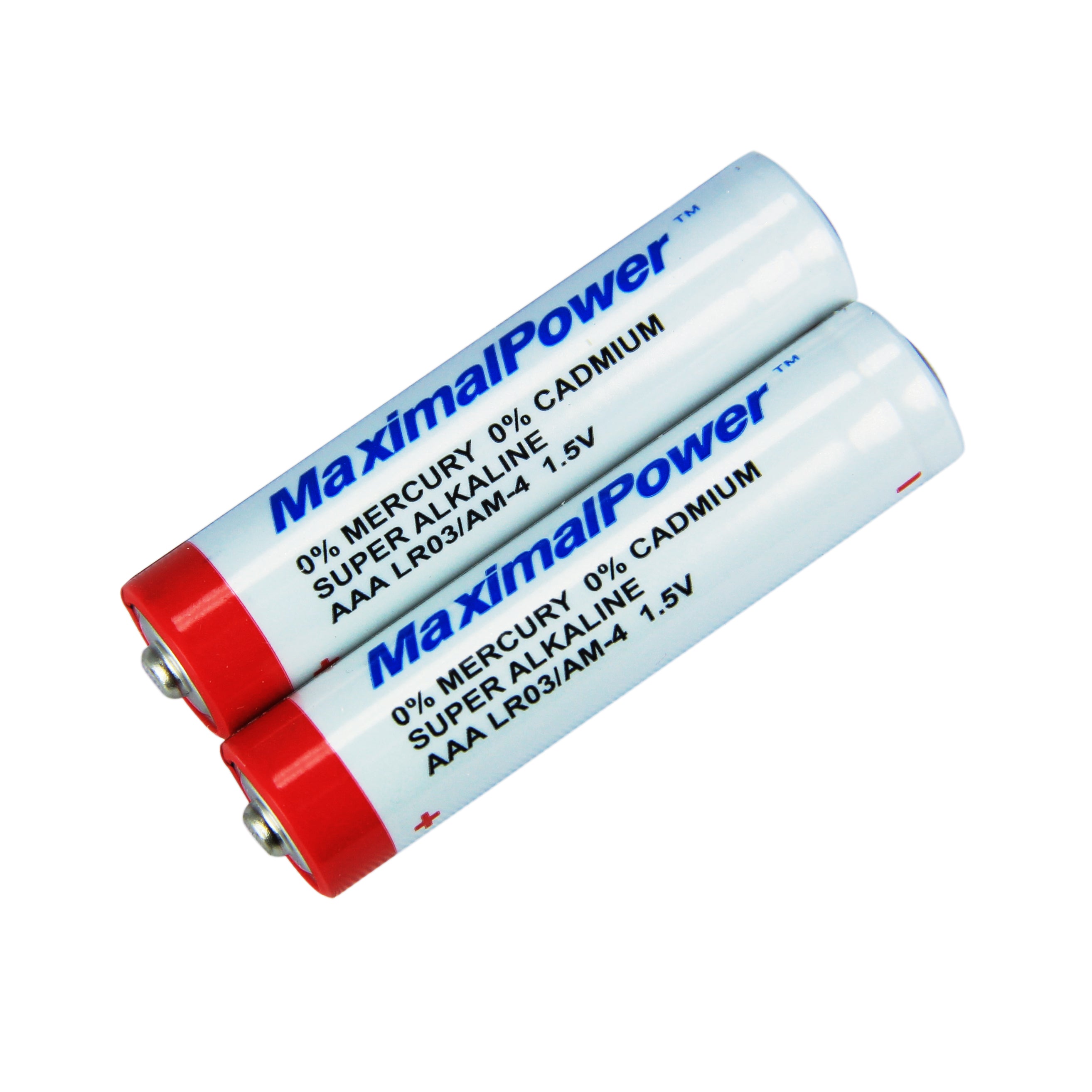 MaximalPower™ LR03 AM4 AAA Super Alkaline Batteries - 140 Min Long Lasting Power for Toys, Remote Controls, Flashlights & Electronic Devices (24 Pack)